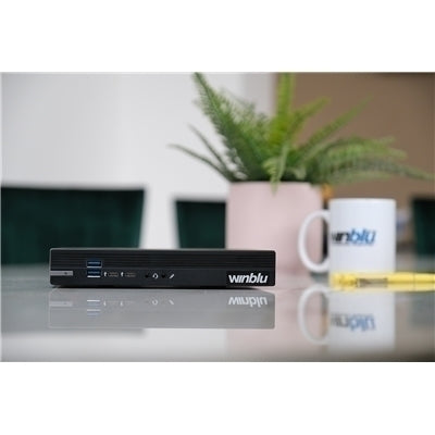 MINI PC WINBLU EASY PRO 1LT 2317W11 H610 I3-12100 8GBDDR4 250SSD 2XDP HDMI COM RJ45 WIFI6 BT FW-TPM 8USB W11PRO 2YONSITE