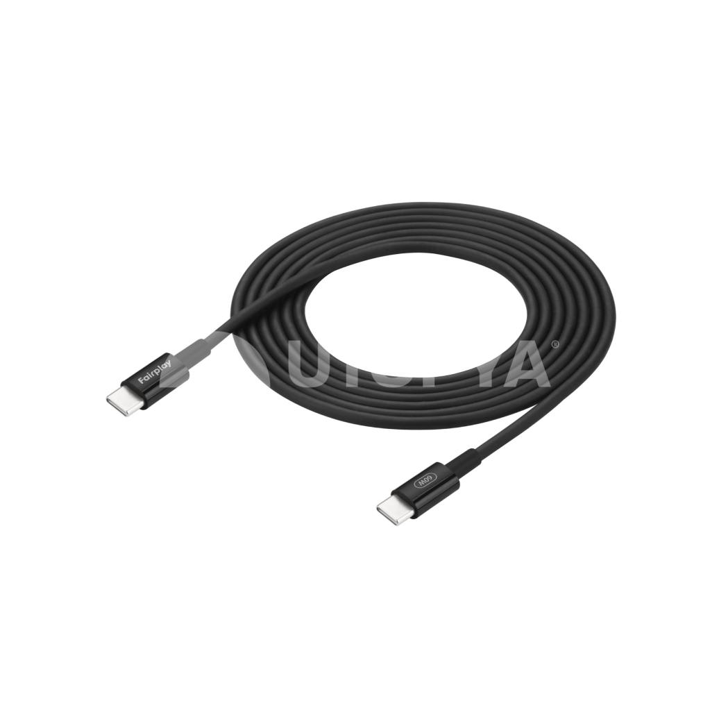 FAIRPLAY Kit Caricatore Auto 60W + Cavo USB-C