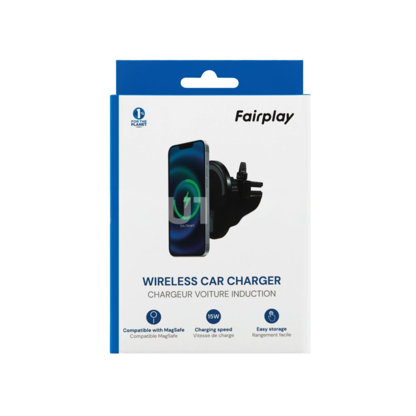 Supporto Auto MagSafe 15W Fairplay
