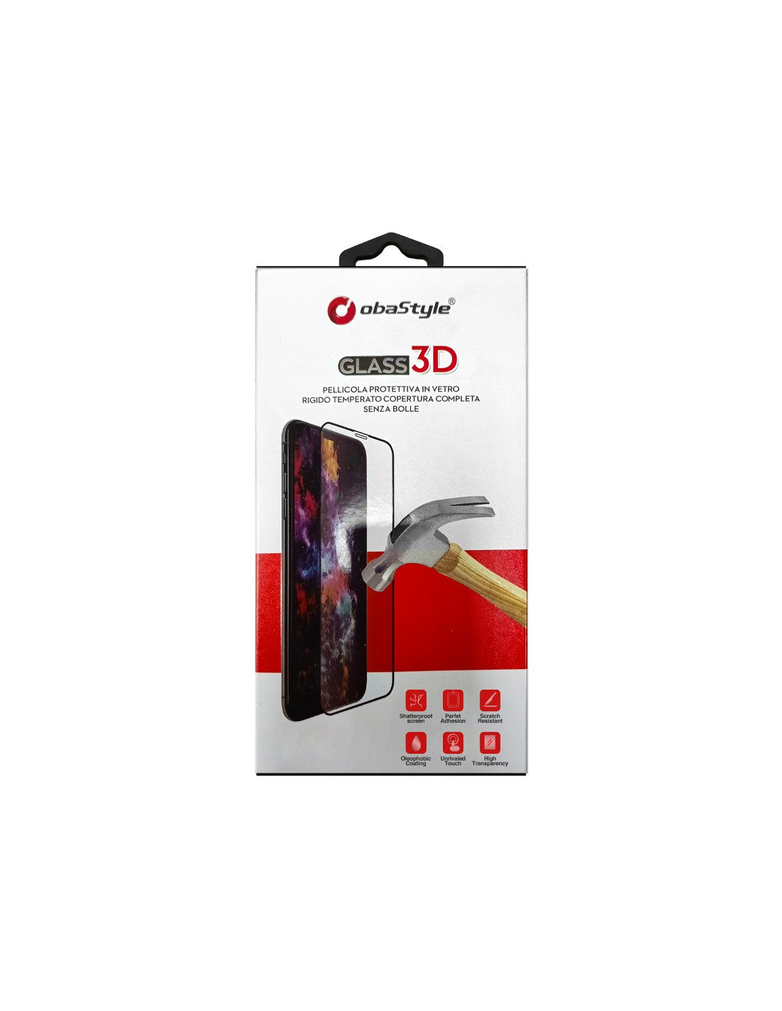 VETRO RIGIDO TEMPERATO 3D FULL