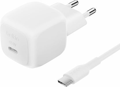 BELKIN Caricatore da Parete 45W + Cavo USB-C a USB-C 1m (PVC)