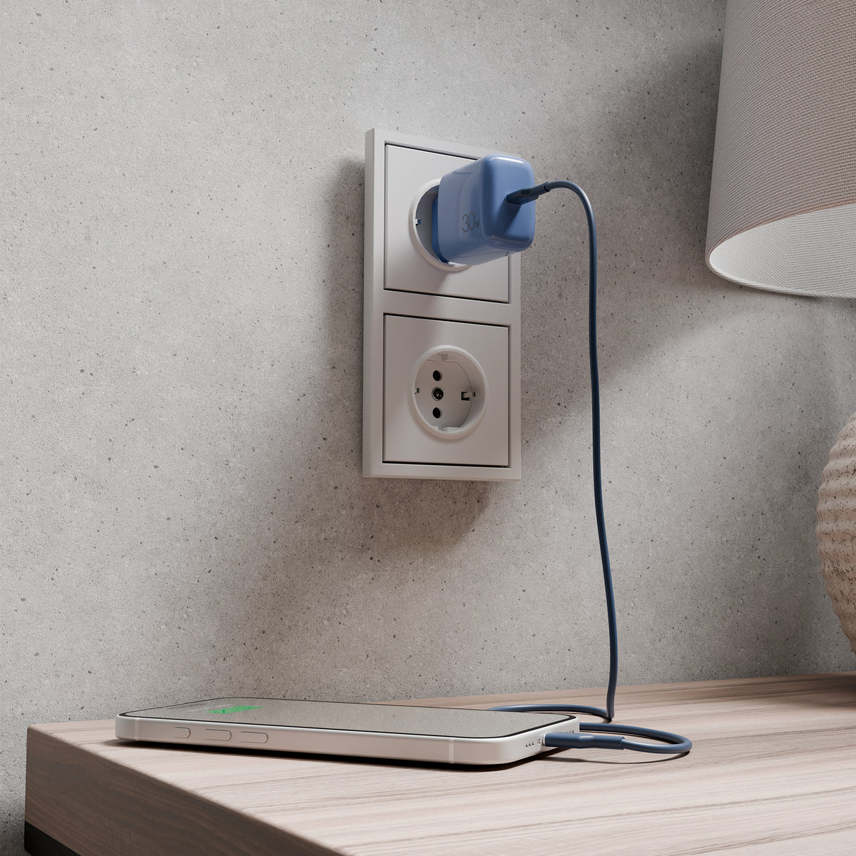 Puro Caricabatterie Da Parete Pro Lite con porta USB-C, 30W