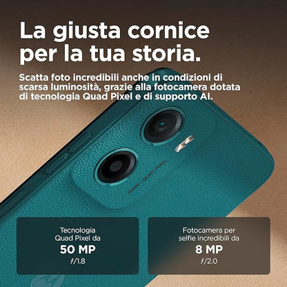 Motorola moto g05 4/128GB – Display 6.67" 90Hz, Fotocamera 50MP, Batteria 5200mAh, Android 15