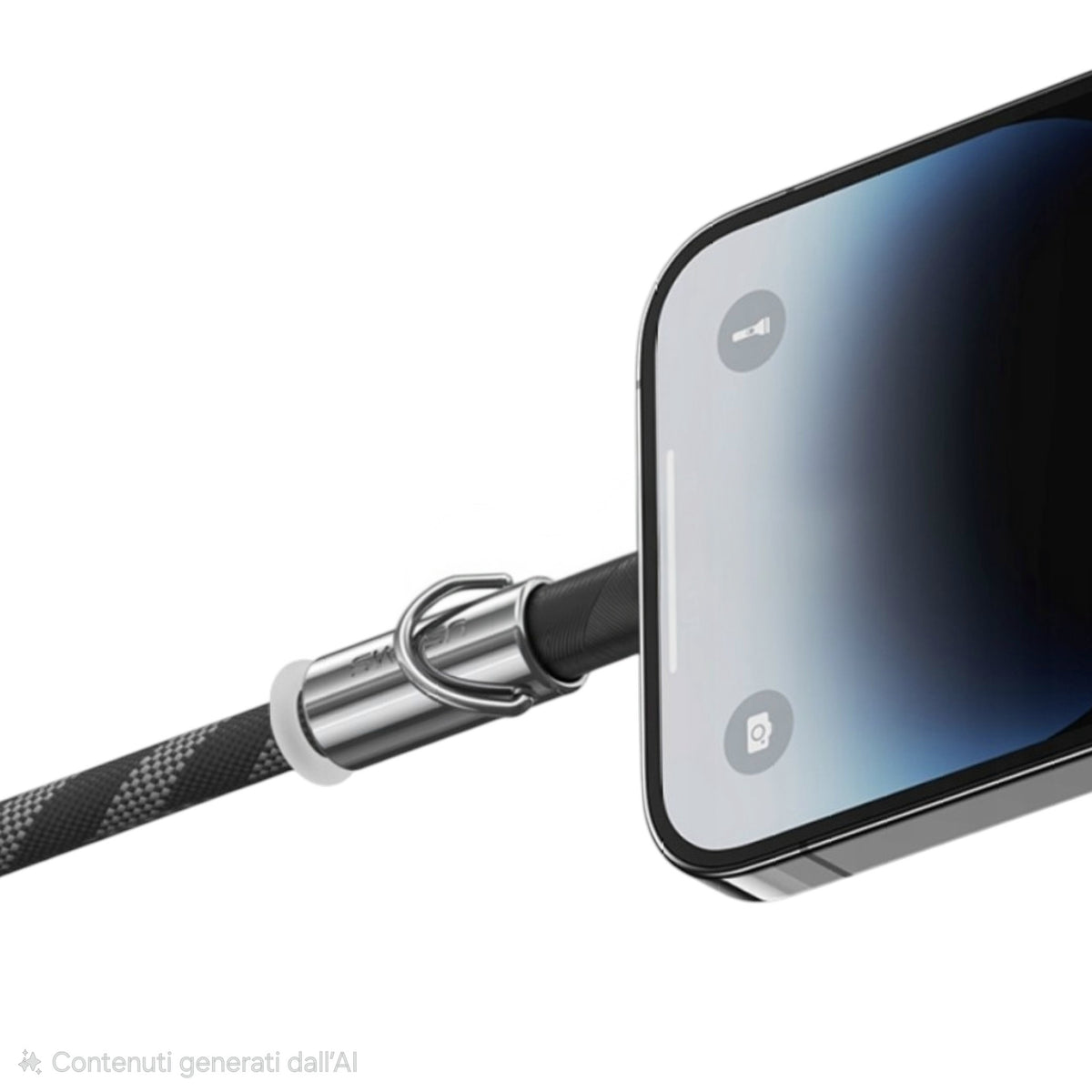 USAMS Cordino per telefono 120cm/Cavo USB-C 60W